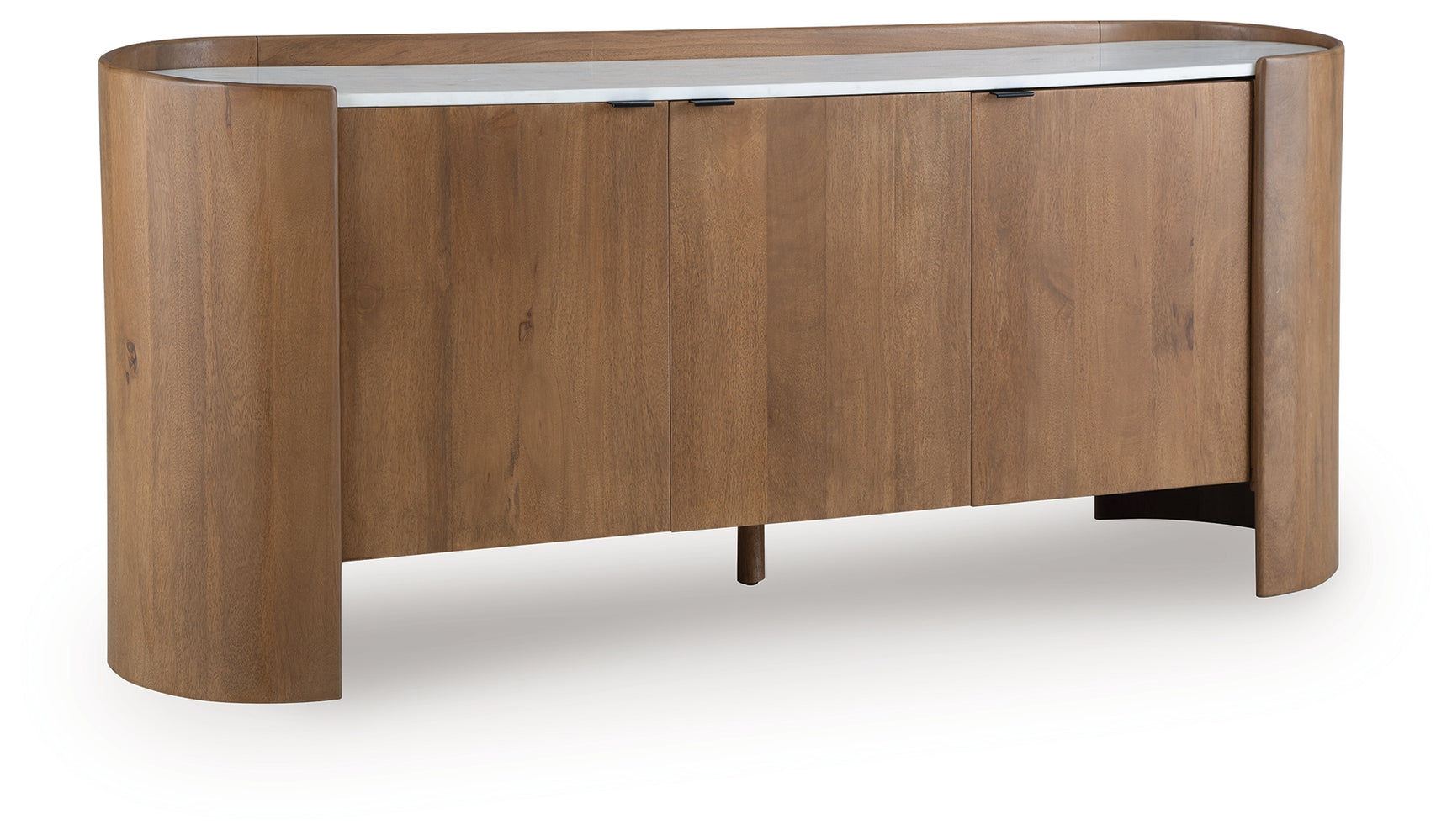Fitzroy Brown/White Accent Cabinet