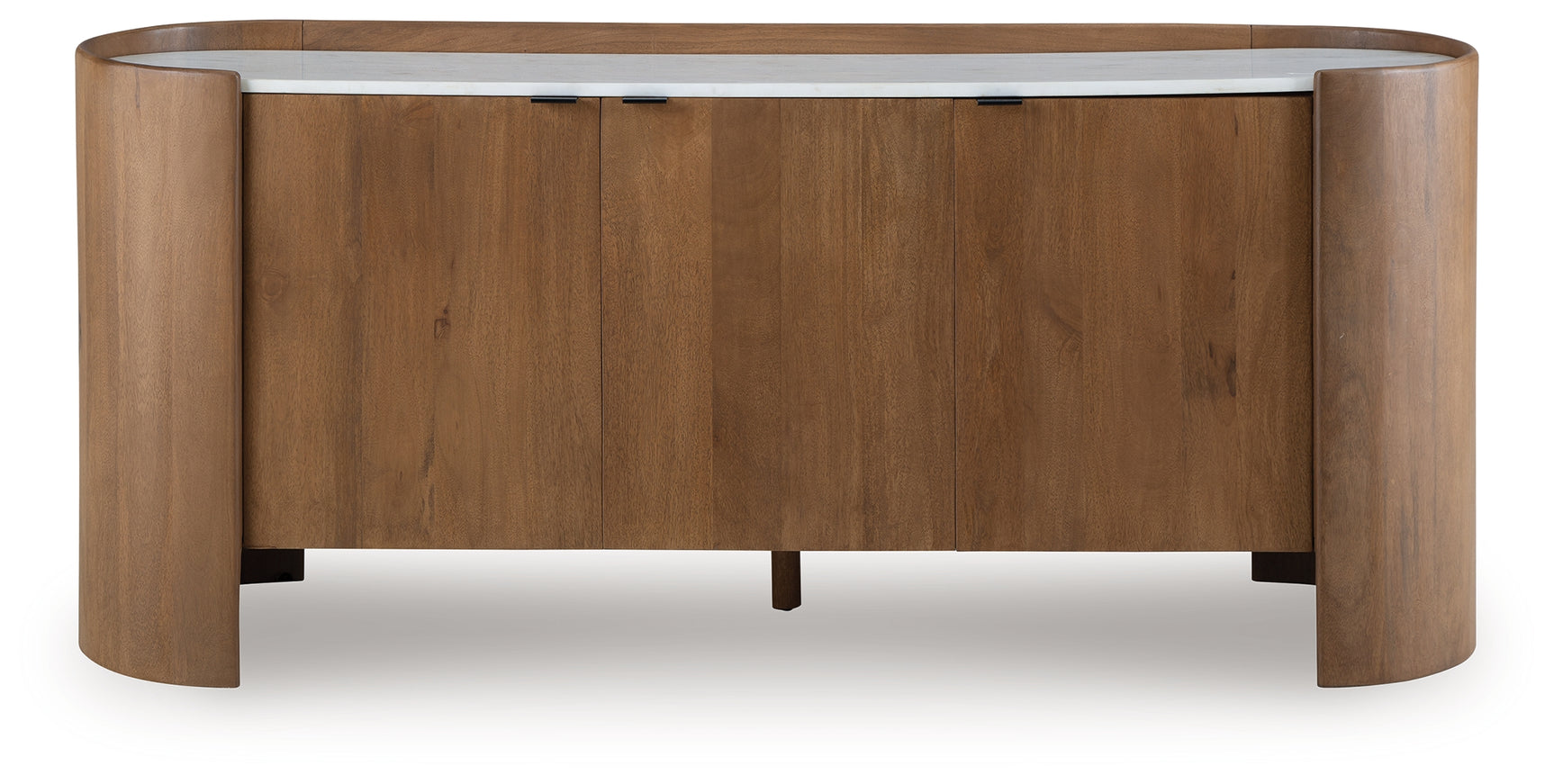 Fitzroy Brown/White Accent Cabinet