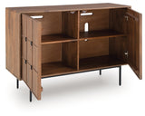 Juddins Brown Accent Cabinet