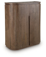 Landermont Medium Brown Bar Cabinet