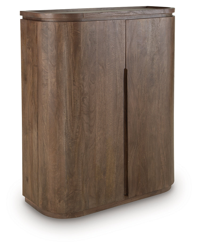 Landermont Medium Brown Bar Cabinet