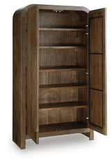 Thoren Medium Brown Accent Cabinet