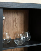 Armenleigh Black/Brown Accent Cabinet