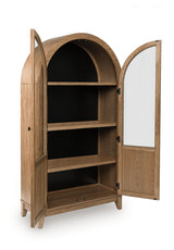 Dagandale Natural/Black Accent Cabinet