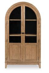 Dagandale Natural/Black Accent Cabinet
