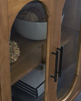 Niall Light Brown Accent Cabinet