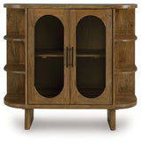 Niall Light Brown Accent Cabinet