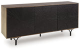 Lavinmont Multi Brown Accent Cabinet
