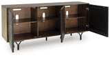 Lavinmont Multi Brown Accent Cabinet