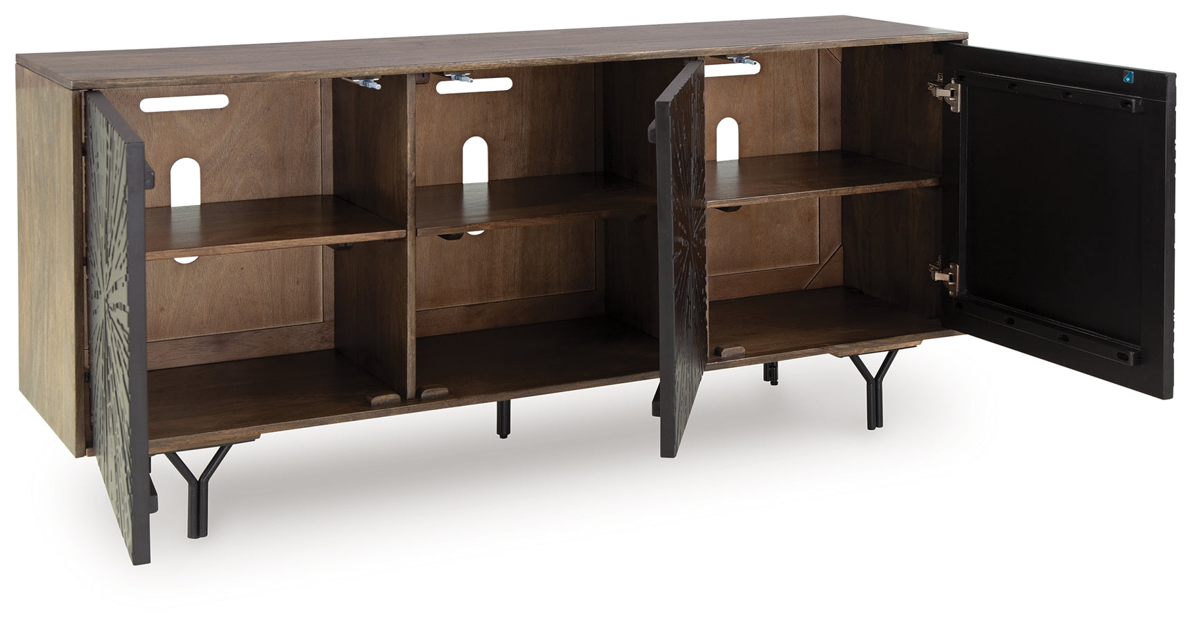 Lavinmont Multi Brown Accent Cabinet