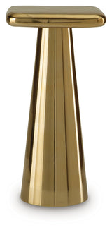 Dallenburg Gold Finish Accent Table
