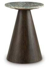 Waltnor Gray/White/Brown Accent Table