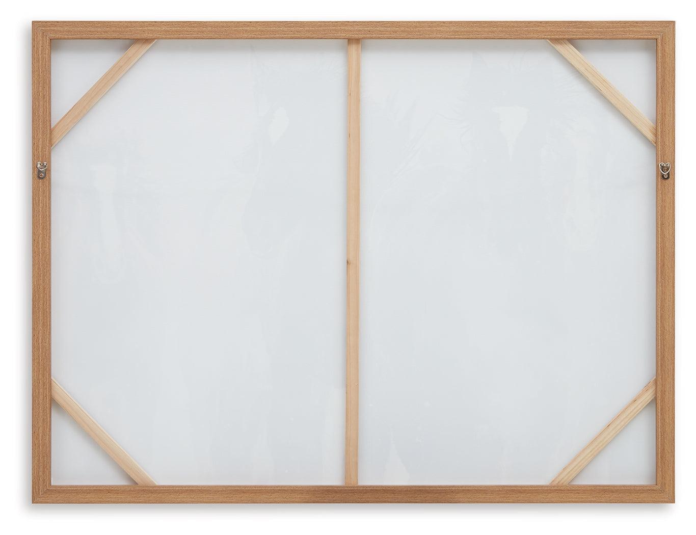 Chaseburn Brown Black White Framed Wall Art
