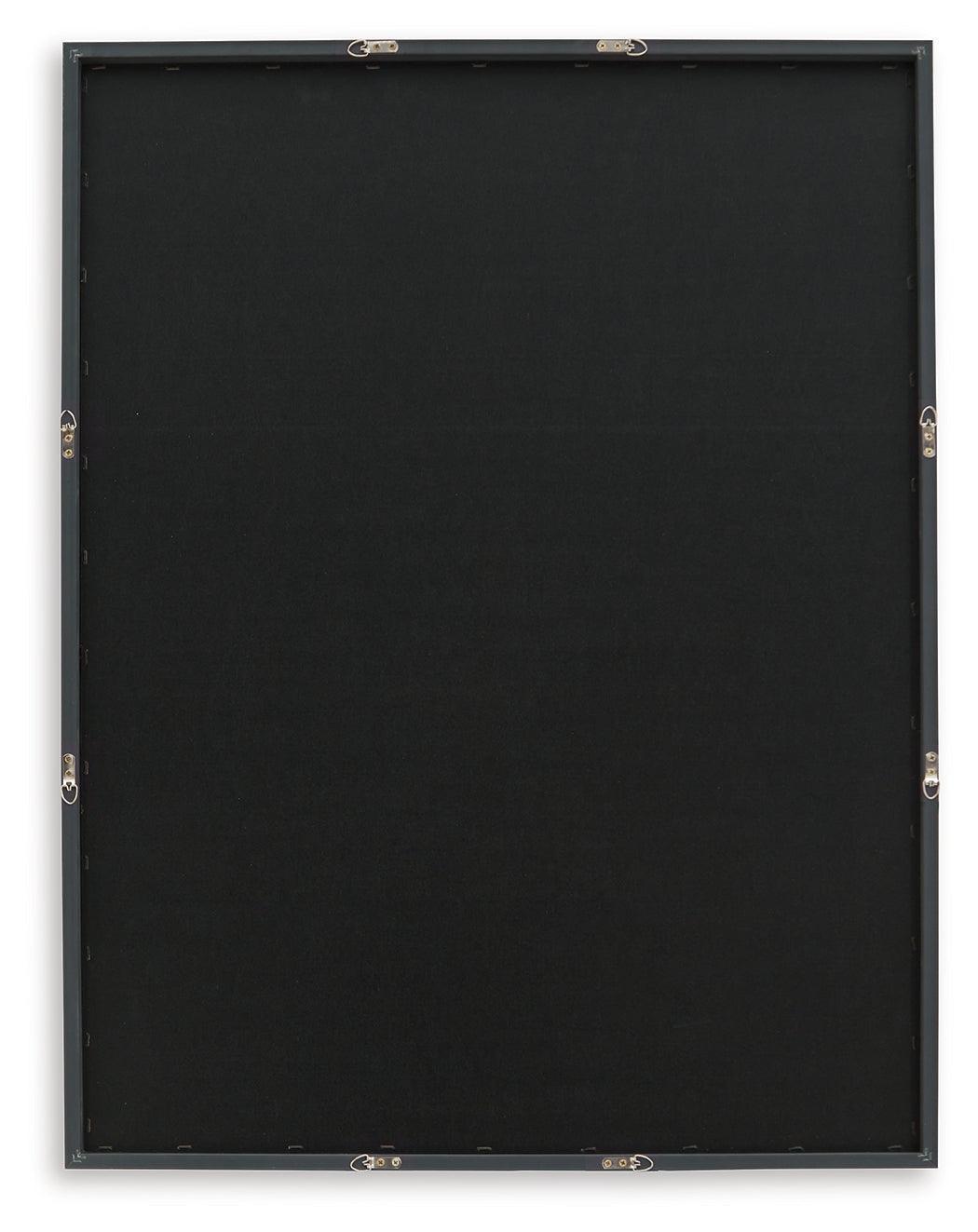 Aldricton Brown White Wall Art