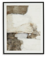 Aldricton Brown White Wall Art