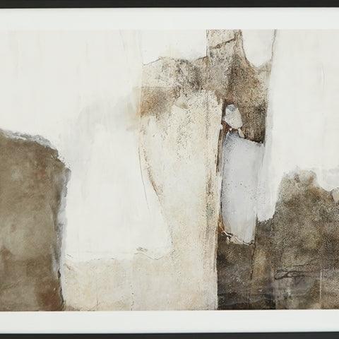 Aldricton Brown White Wall Art