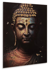 Caymoore Black Gold Finish Wall Art