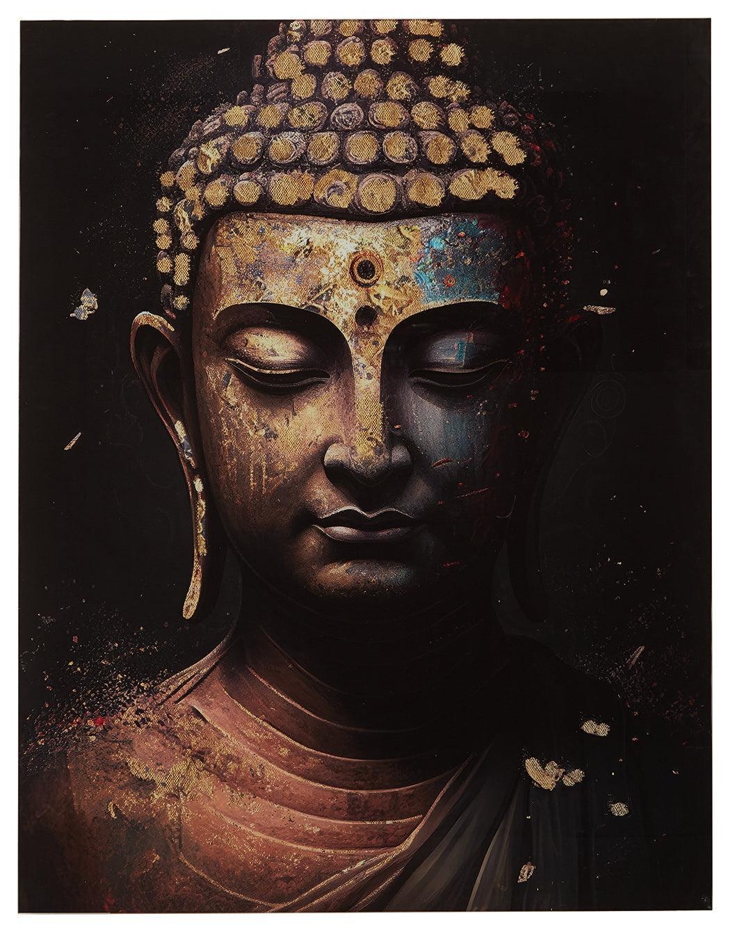 Caymoore Black Gold Finish Wall Art