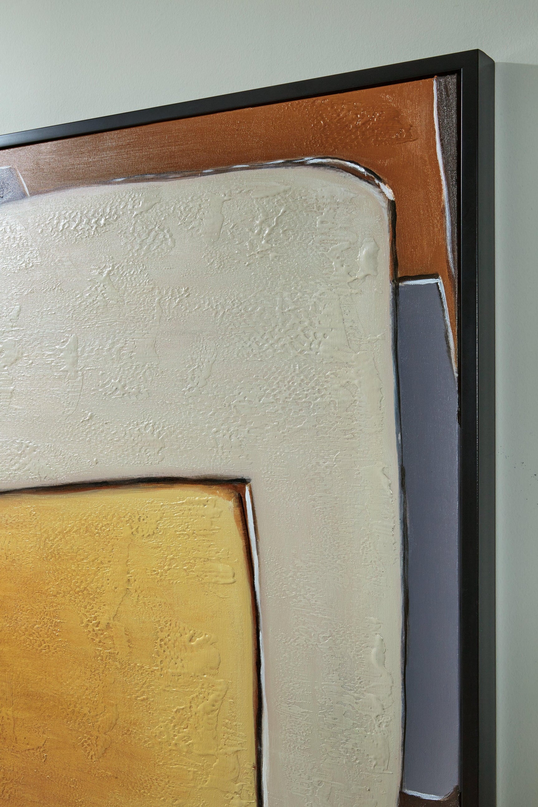 Actman Cream/Brown/Gray Wall Art