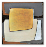 Actman Cream/Brown/Gray Wall Art