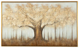 Dalewick Brown/Gray/Gold Finish Wall Art