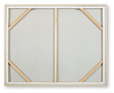 Worthney Blue/White/Brown Wall Art
