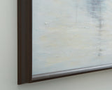 Worthney Blue/White/Brown Wall Art