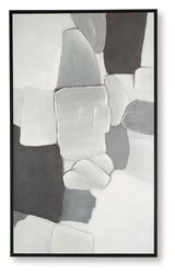 Adilson White/Gray/Black Wall Art