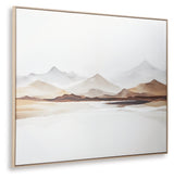 Karalen White/Gray/Brown Wall Art