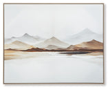 Karalen White/Gray/Brown Wall Art