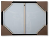 Harlandale Black/White/Brown Wall Art