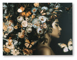 Valfer Orange/Black/White Wall Art