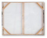 Worthner Tan/Gray/White Wall Art
