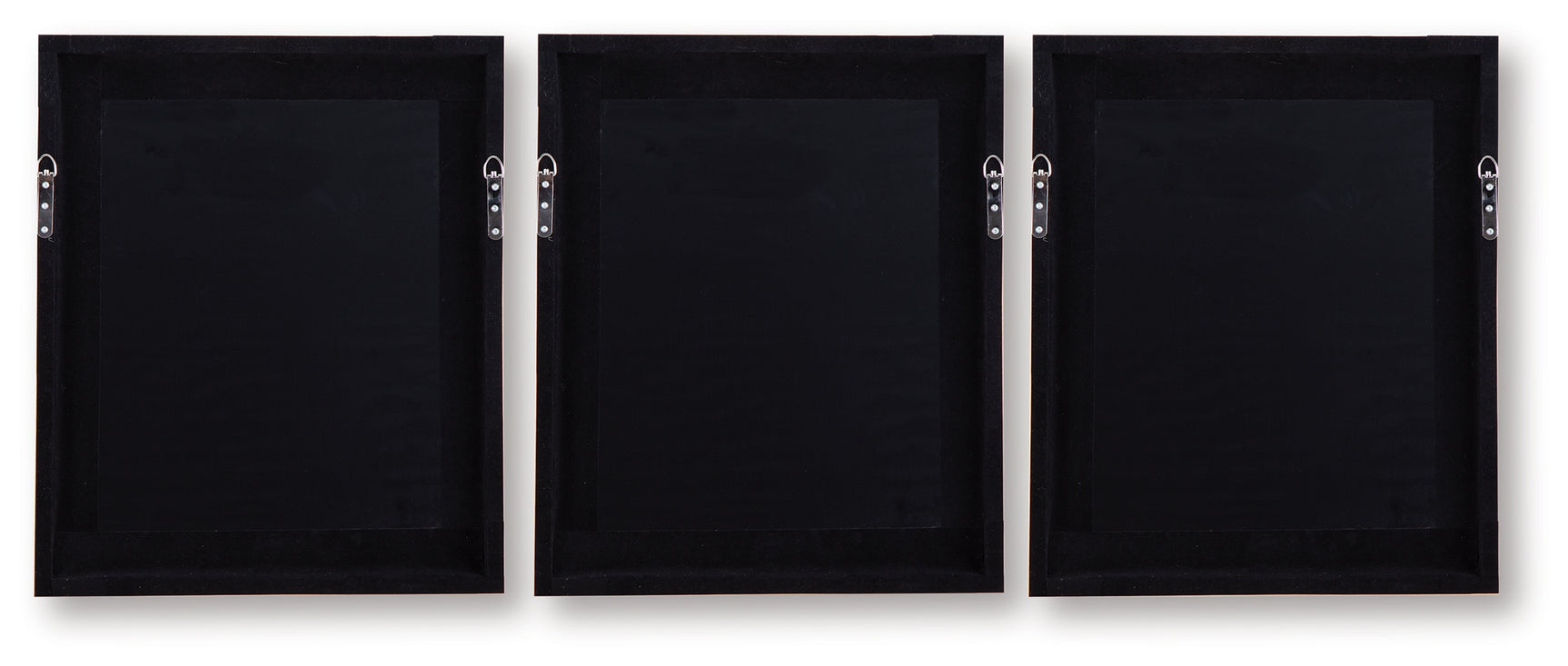 Hendridge Taupe/White Wall Art (Set of 3)
