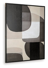 Kesleigh Black/White Wall Art