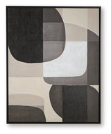 Kesleigh Black/White Wall Art