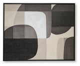 Kesleigh Black/White Wall Art