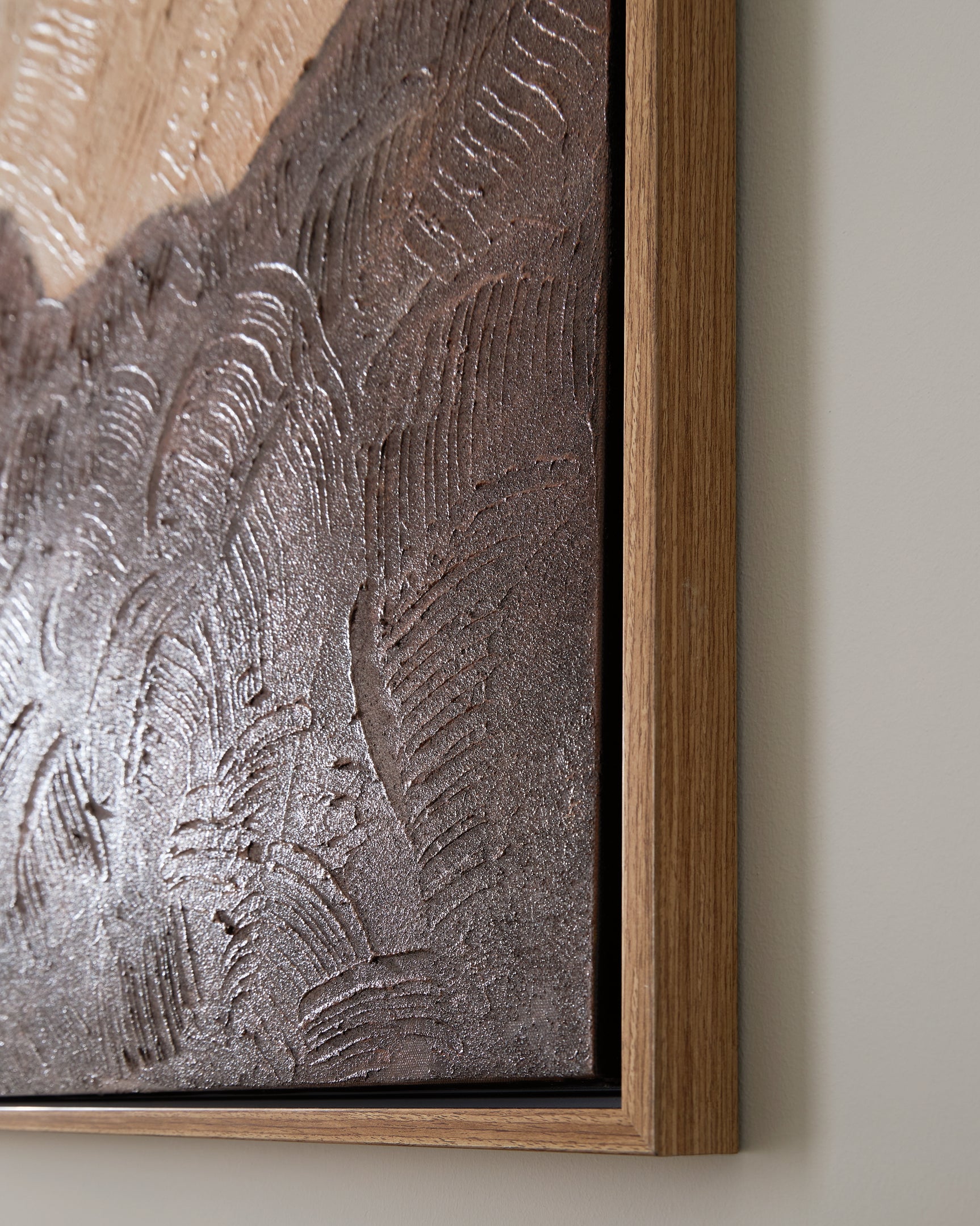 Fanthorne Tan/Brown/White Wall Art