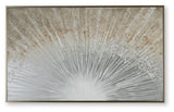 Waldard Gray/Taupe/White Wall Art