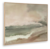Vallus Blush/Green/Gray Wall Art angled view