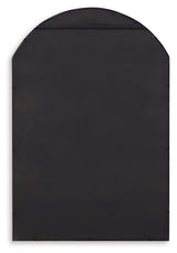 Evengton Black Metal Accent Mirror