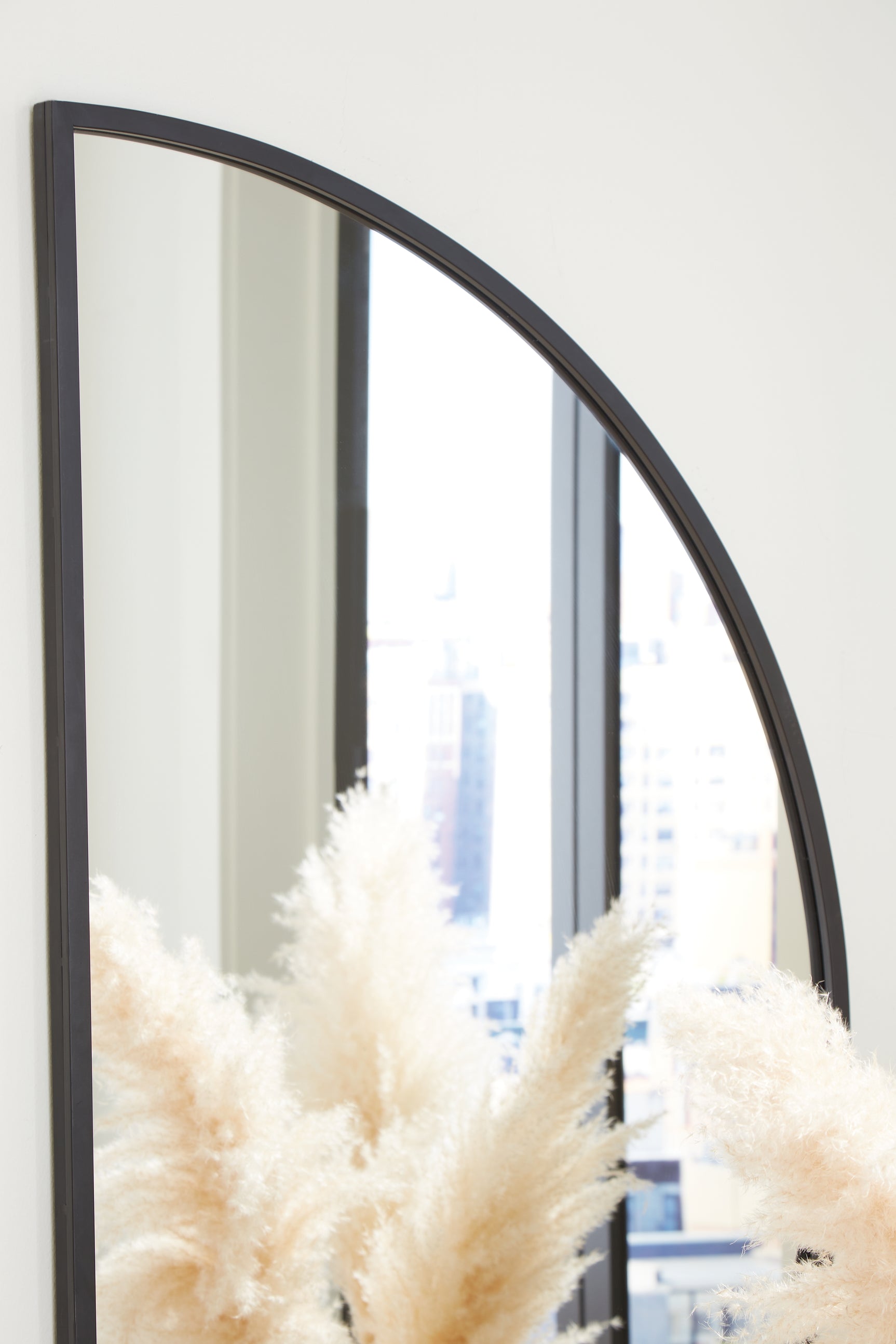 Denlow Black 2-Piece Wall Mirror