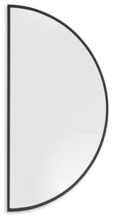 Denlow Black 2-Piece Wall Mirror