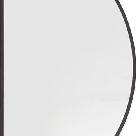 Denlow Black Accent Mirror