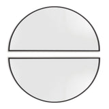 Denlow Black 2-Piece Wall Mirror