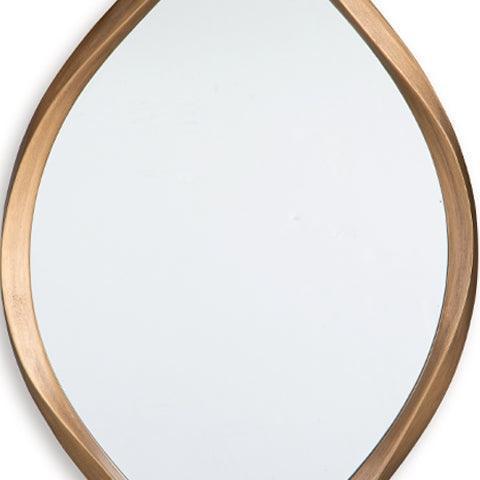Bartner Antique Gold Finish Accent Mirror