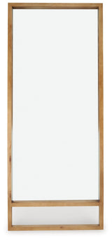 Devford Brown Floor Mirror