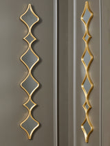 Harriswood Gold Finish Accent Mirror Set (Set of 2)