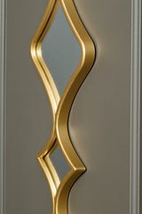 Harriswood Gold Finish Accent Mirror Set (Set of 2)