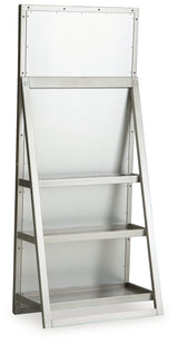 Evesen Champagne Floor Standing Mirror/Storage